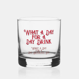 DAY DRINK - FOR HIM! by Jeff Willis Art Whiskey Glass