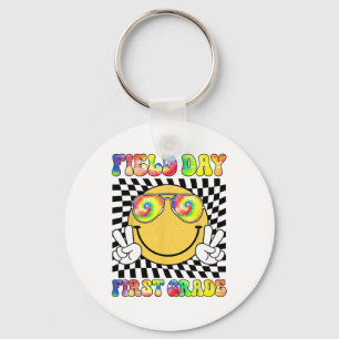 Day First Grade Student Teacher Last Day Of School Keychain