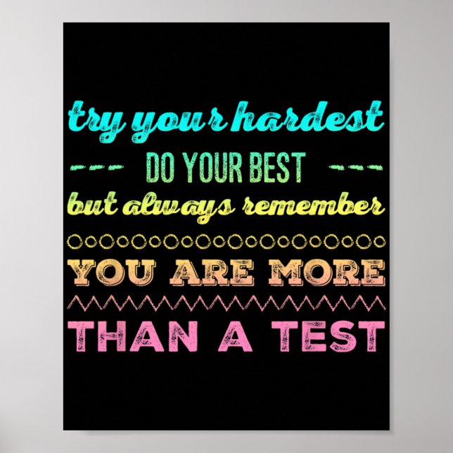 Day For Students Do Your Best 2  Poster (Front)