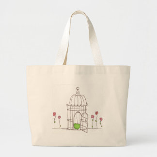 Day Forty three - Don't Cage Me In Large Tote Bag