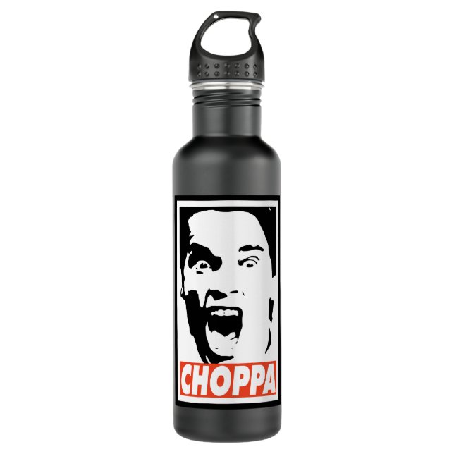 Day Gift Choppa Jesse Ventura Dutch Dillon Stainless Steel Water Bottle (Front)