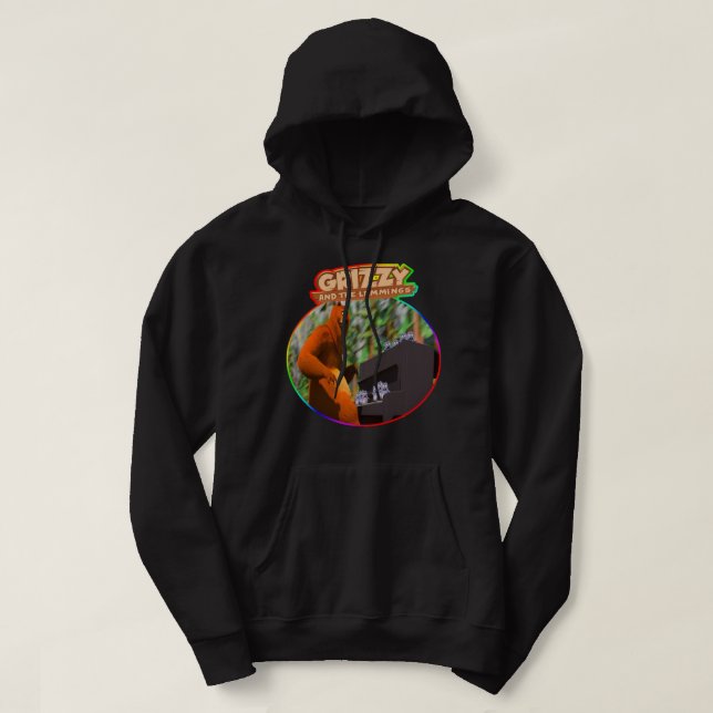 Day Gift For Grizzy And Lemmings Funny Kids Gifts  Hoodie (Design Front)