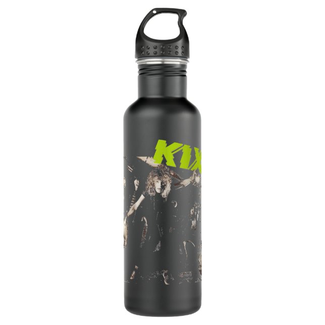 Day Gift Kix Band Gift For Fans Cool Gifts Stainless Steel Water Bottle (Front)