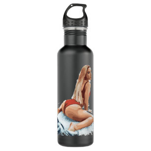 Day Gift Mens Funny Abella Danger Poster Mia Khali Stainless Steel Water Bottle