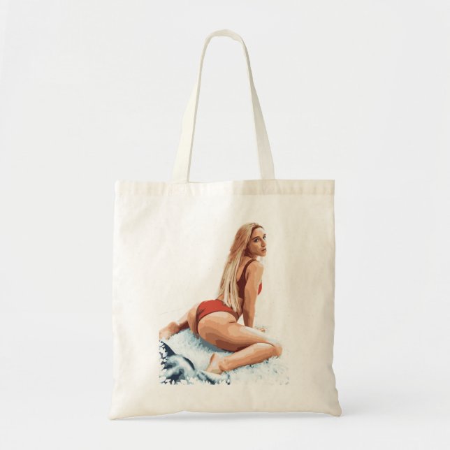 Day Gift Mens Funny Abella Danger Poster Mia Khali Tote Bag (Front)
