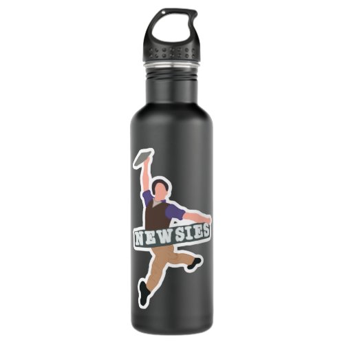 Day Gift Newsies Broadway Musical Stainless Steel Water Bottle