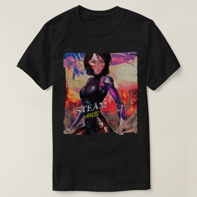Day Gifts Alita Battle Angel Cute Graphic Gift T-Shirt (Design Front)