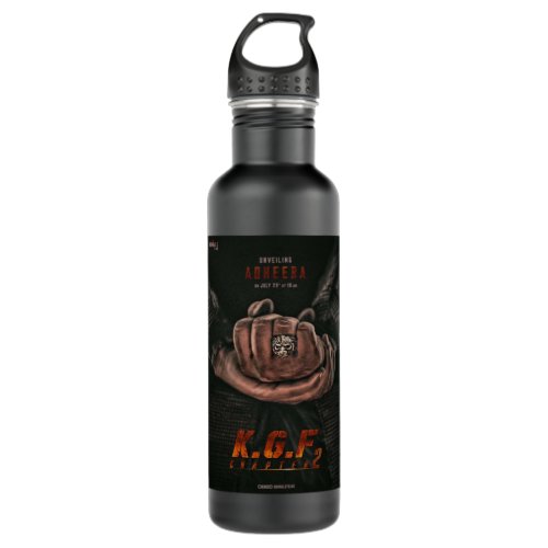 Day Gifts for Action Movie Kgf Yash  Gift For Fans Stainless Steel Water Bottle