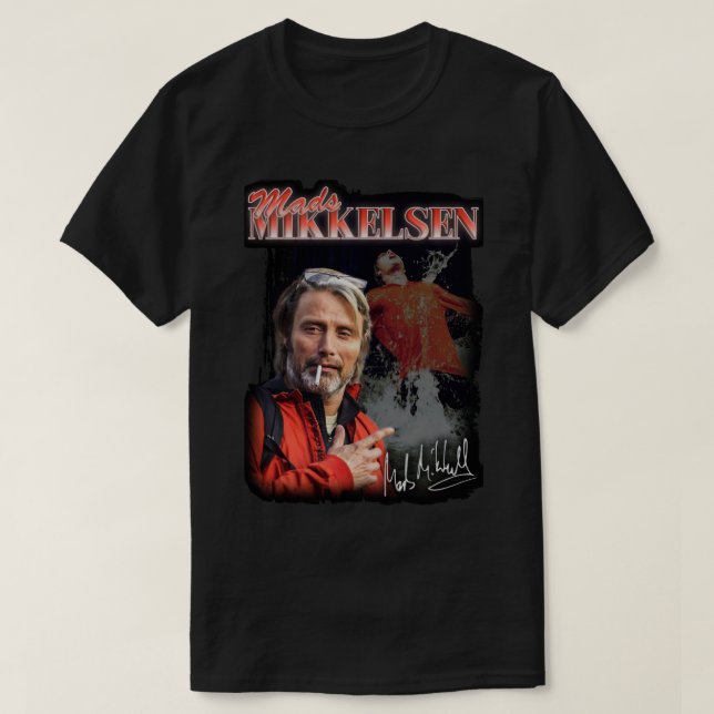 Day Gifts for Mads Influential Mikkelsen Graphic T-Shirt (Design Front)