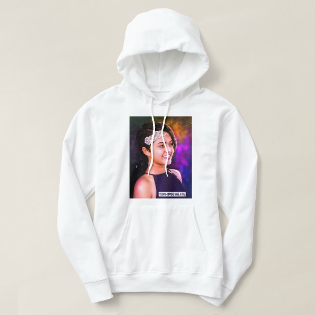 Day Gifts Manike Mage Hithe Yohani Popular Artist  Hoodie (Design Front)