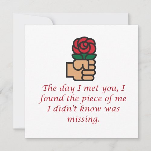 Day I Met You Holiday Card