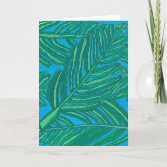 Day Leaf Card (Front)
