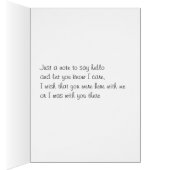 Day Lily Card (Inside (Right))