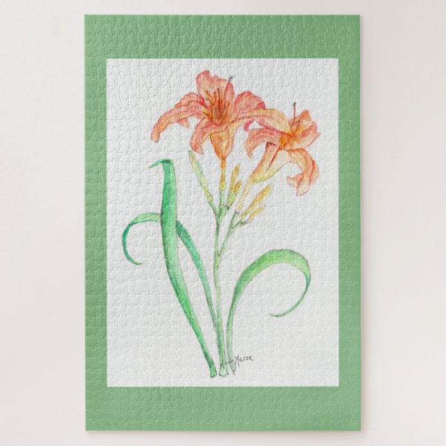 Day Lily Jigsaw Puzzle (Vertical)