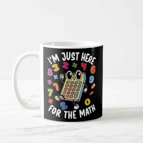 Day Maths Day Number Day Calculator Kids Costume   Coffee Mug
