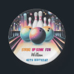 Day Neon Boy Kids Team Event Bowling 21st Birthday Paper Plates<br><div class="desc">Kick off a spectacular celebration with our "Day Neon Boy Kids Team Event Bowling 21st Birthday Paper Plates"! This eye-catching Paper Plates features bright neon colors and fun bowling graphics, making it perfect for a vibrant and energetic 21st birthday party. Ideal for a team event or a family-friendly gathering at...</div>