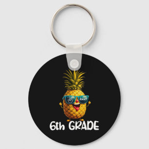Day Of 6th Grade Peace Out 6th Grade Funny Graduat Keychain