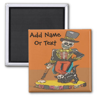 Day of Dead, add text Magnet