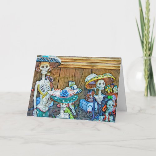 Day Of Los Muertos _ Day of the Dead Card