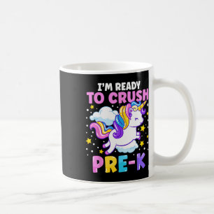 Day Of Preschool I'm Ready To Crush Pre-k Unicorn Coffee Mug