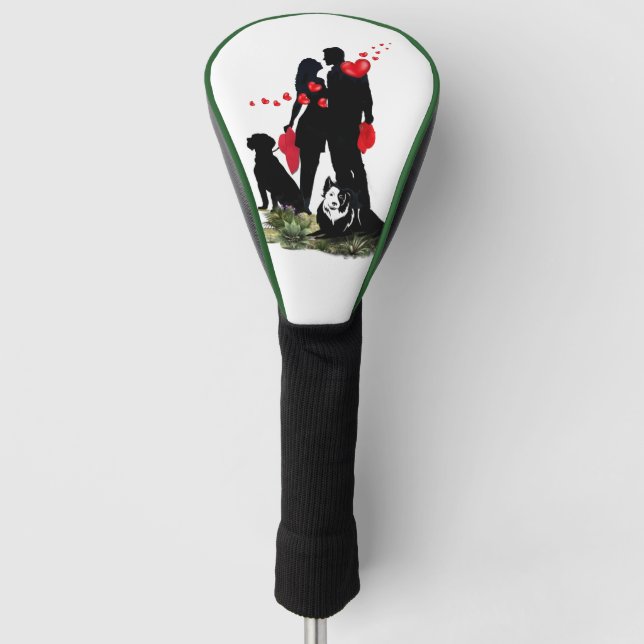 Day of Romance Zazzle  Golf Head Cover (Front)