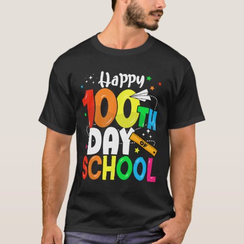 Day Of School 100 Days Of School  T_Shirt