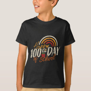 Day Of School 2025 Teacher 100 Days Of School  T-Shirt