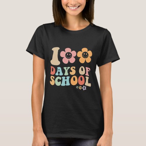 Day Of School Groovy Vintage Design For Students  T_Shirt