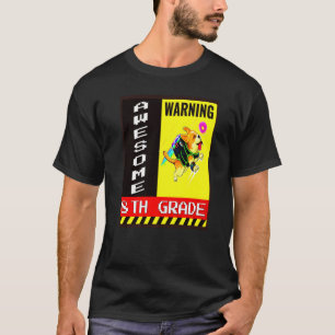Day Of School Outfit 8th Grade Corgi T-Shirt