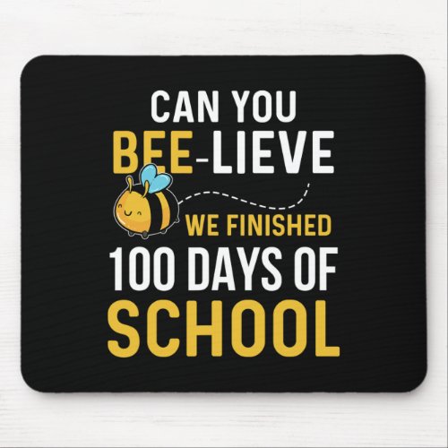 Day Of School Student Bee  Mouse Pad