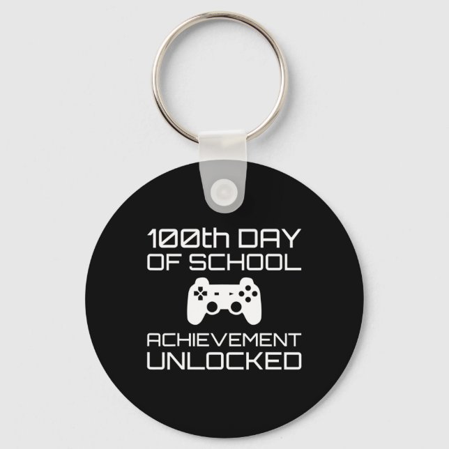Day Of School T- Tee.png  Keychain (Front)