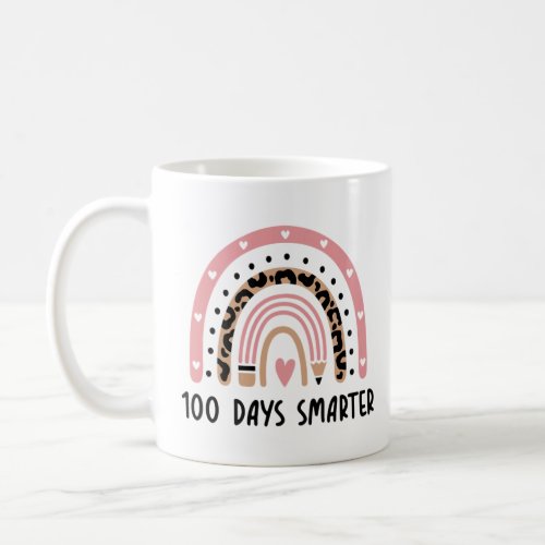 Day Of School Teacher Costume 100 Days Smarter Rai Coffee Mug