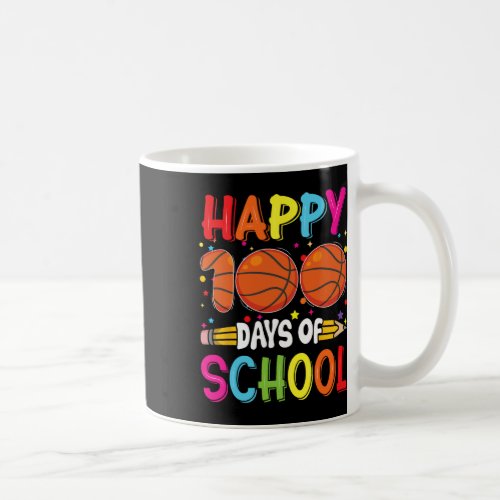 Day Of School Teachers Kids Child Happy 100 Days 3 Coffee Mug