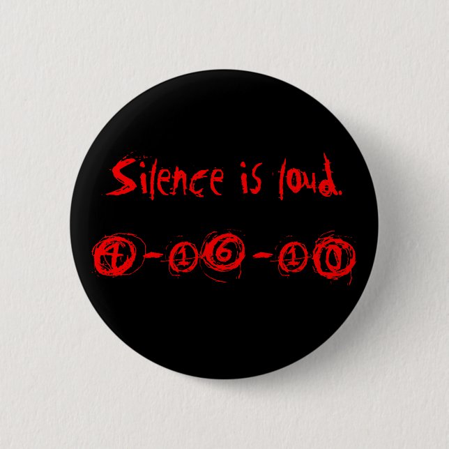 Day of Silence Button (Front)