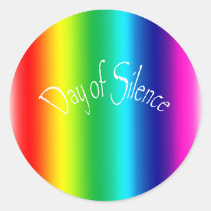 Day of Silence Classic Round Sticker