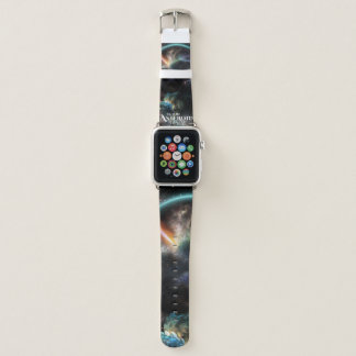Day Of The Asteroid SciFi Fractal Art Apple Watch Band
