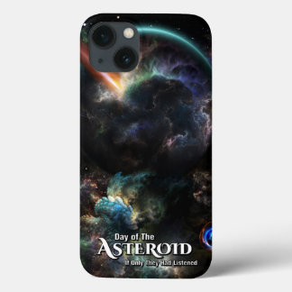 Day Of The Asteroid SciFi Fractal Art iPhone 13 Case