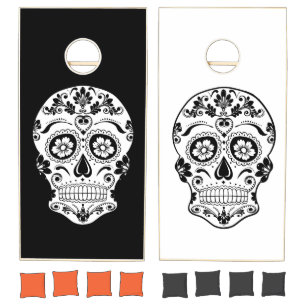 DAY OF THE DEAD 1 CORNHOLE SET