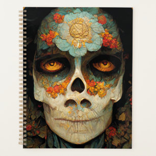 Day Of The Dead 1 Fantasy Skull Planner