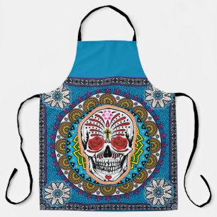 Day of the Dead All-Over Print Apron