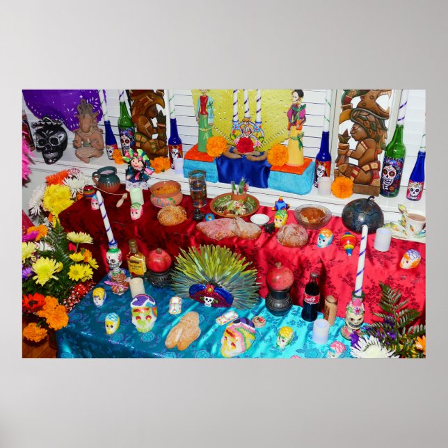Day of the Dead Altar Offering Poster (Front)
