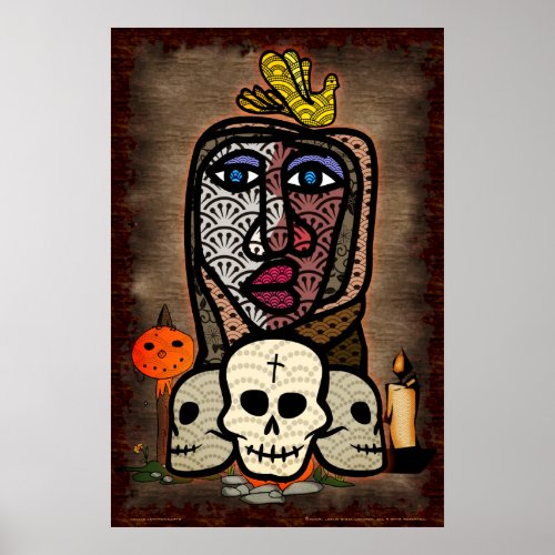 Day Of The Dead Altar Poster