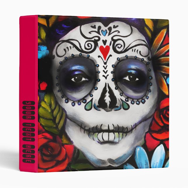 Day of the Dead Binder (Front/Spine)