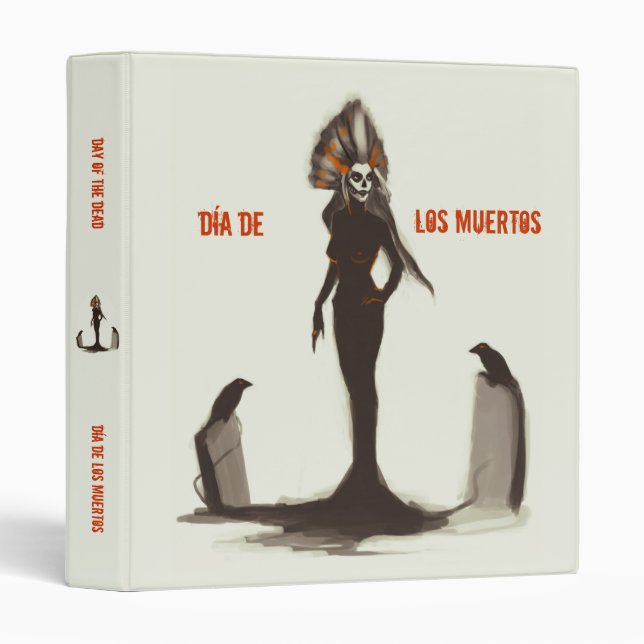 Day of the dead binder (Front/Spine)