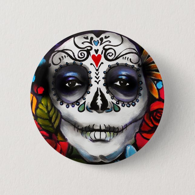 Day of the Dead Button (Front)