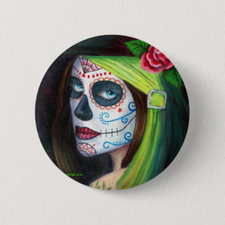 Day of the Dead by Lori Karels Pinback Button