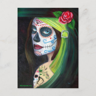 Day of the Dead by Lori Karels Postcard