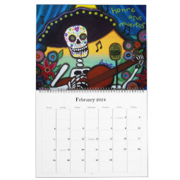 DAY OF THE DEAD CALENDAR Zazzle DAY OF THE DEAD CALENDAR Zazzle