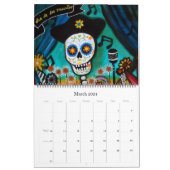 DAY OF THE DEAD CALENDAR Zazzle DAY OF THE DEAD CALENDAR Zazzle