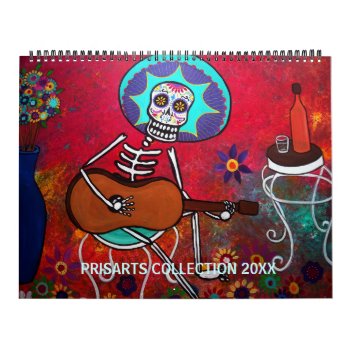 Day Of The Dead Calendar by prisarts at Zazzle